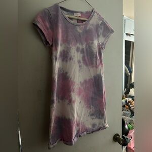 Pink Lily Pastel Tie-Dye Top